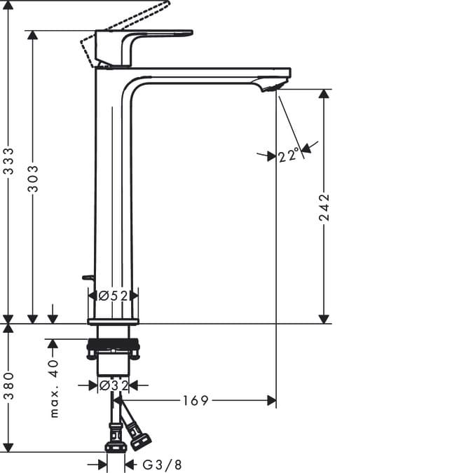    Hansgrohe Rebris E (72581670)