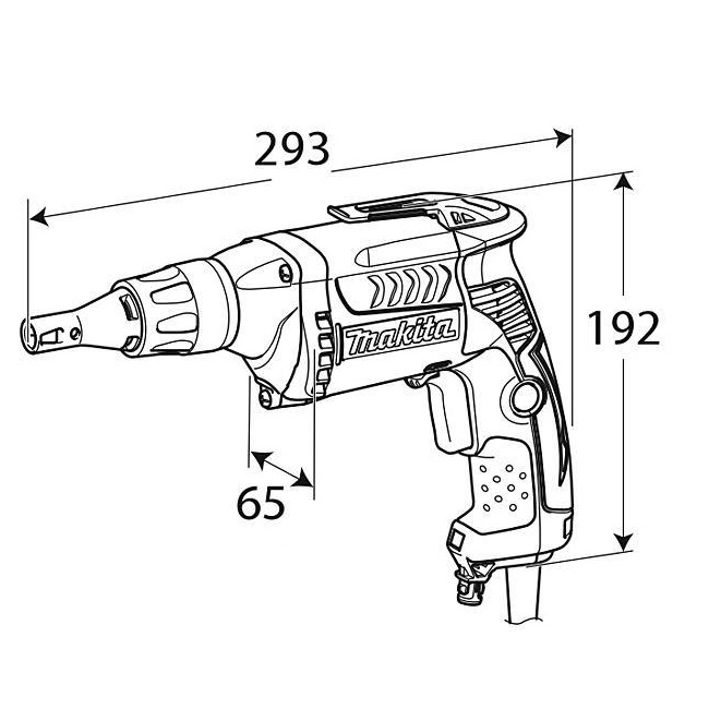 Шуруповерт для гіпсокартону MAKITA FS6300R