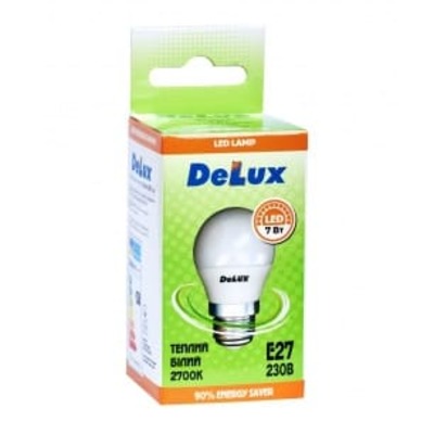    delux bl50p 7 2700k 220 e27 (90011757)