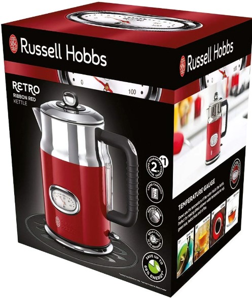 Електрочайник Russell Hobbs 21670-70 Retro Red