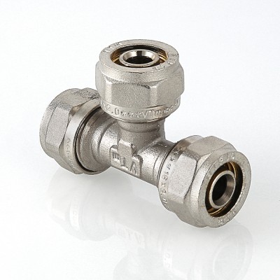 Фитинг обжимной VALTEC тройник 32х20х32 VTm.331.N.322032