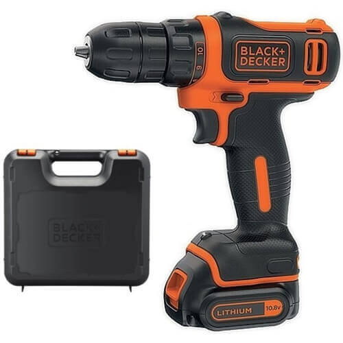 Дриль-шуруповерт акумуляторний BLACK+DECKER BDCD12K