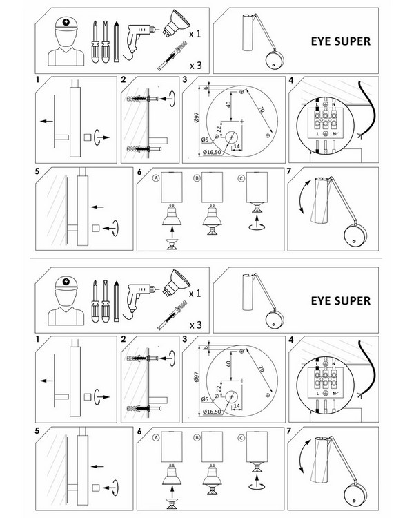   nowodvorski eye super white i (6487)