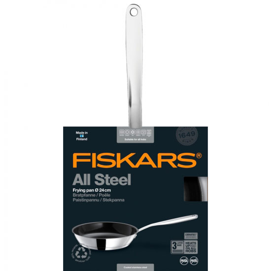 Пательня Fiskars All Steel 24 см (1023759)