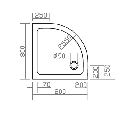   Eger SMC 80x80x3,5 (599-8080R)