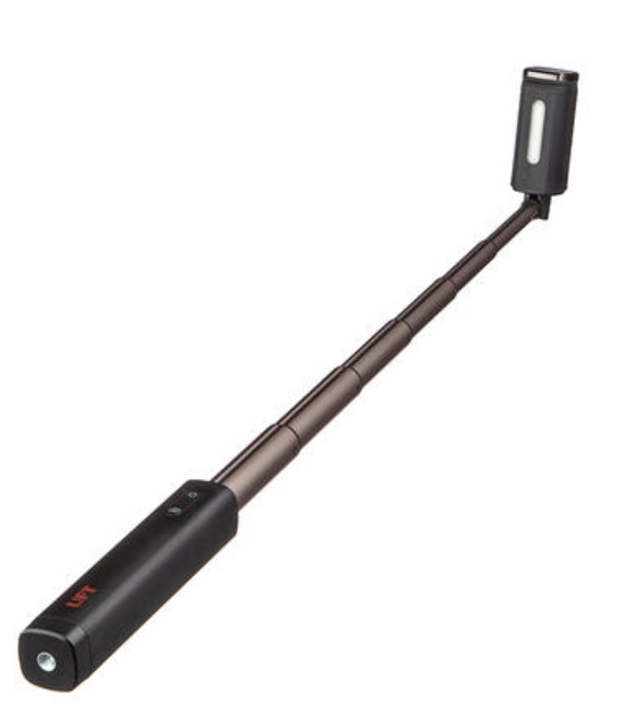 Фото монопод uft ss23 tokyo selfie stick black со вспышкой и bluetooth (uftss23)