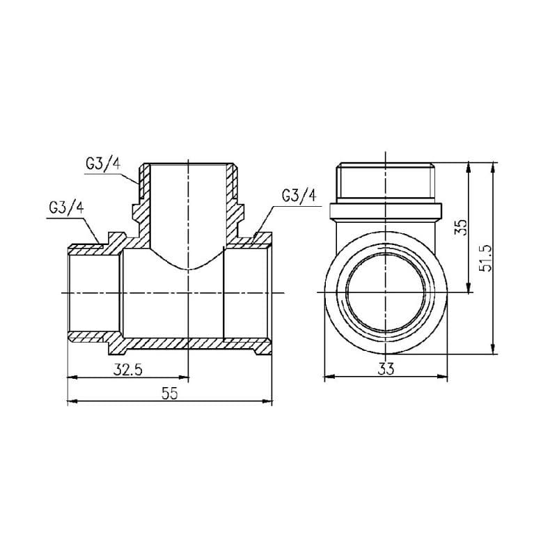  SD Forte 3/4"  (SF36520)