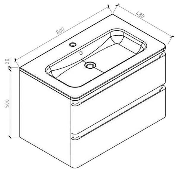    Devit Fly 79,4x50x47,6  (0021120G)