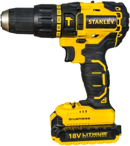 Дриль-шурупокрут акумуляторний ударний STANLEY SBH20S2K