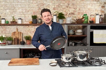 Пательня Tefal Jamie Oliver Cooks Direct 24см (E3040455)