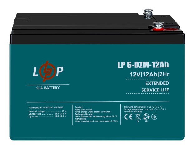  -  LogicPower LP 6-DZM-12Ah (9172)