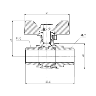   SD Forte 1/2"  (SF606W15)