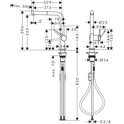    Hansgrohe Talis M54 (72808000)