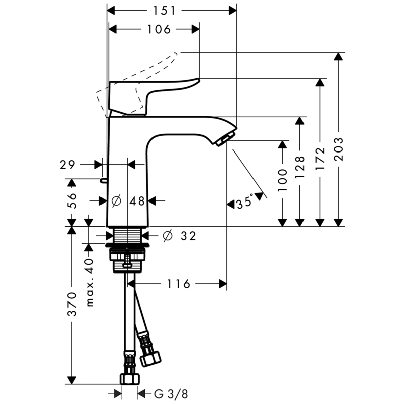    Hansgrohe Metris (31080000)