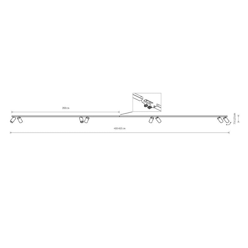  Nowodvorski Mono VIII 2X200 White (7752)