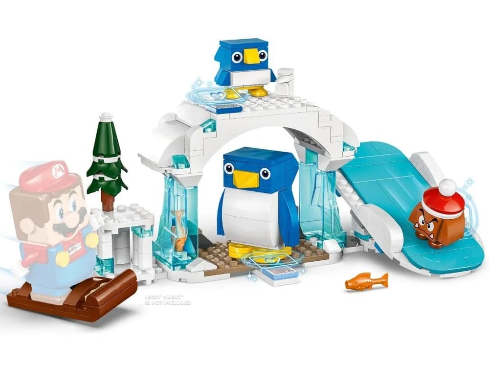 Конструктор Lego Super Mario Снігова пригода родини penguin. Додатковий набір 228 деталей (71430)