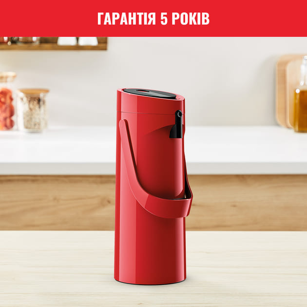 Термос Tefal Ponza Pump 1900мл червоний (K3140314)