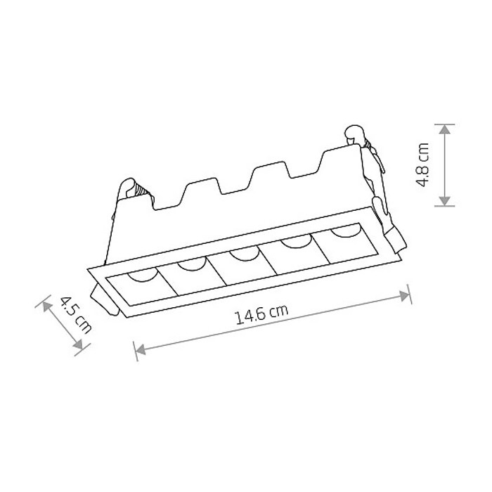   nowodvorski mini led white 10w 4000k (10043)