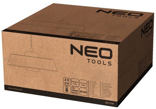 Обогреватель инфракрасный Neo Tools 2000Вт (90-038)