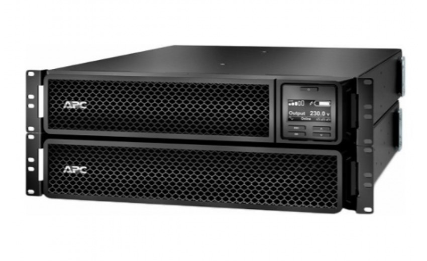 Джерело безперебійного живлення APC Smart-UPS Online 3000VA/2700W RM 2U LCD USB RS232 8xC13 2xC19 (SRT3000RMXLI)