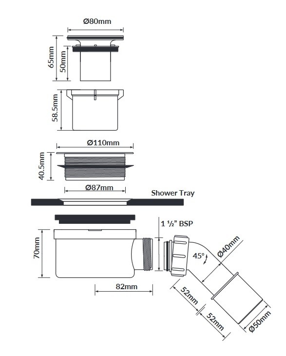    Cersanit Tako Slim F190 (S904-007)