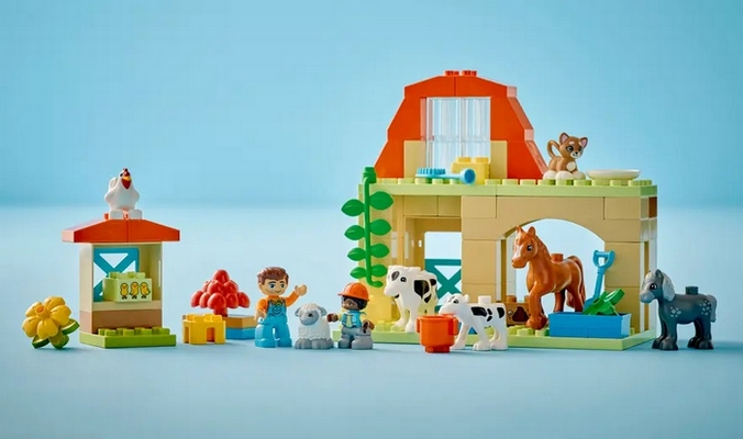 Конструктор Lego Duplo Town Уход за животными на ферме 74 детали (10416)