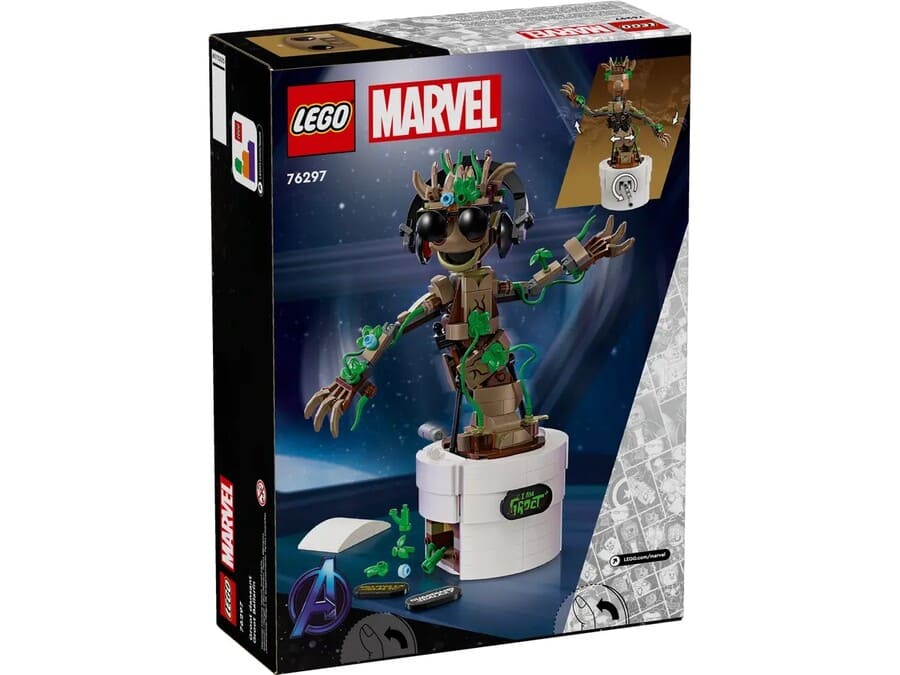 Конструктор Lego Marvel Танцюючий Ґрут 459 деталей (76297)