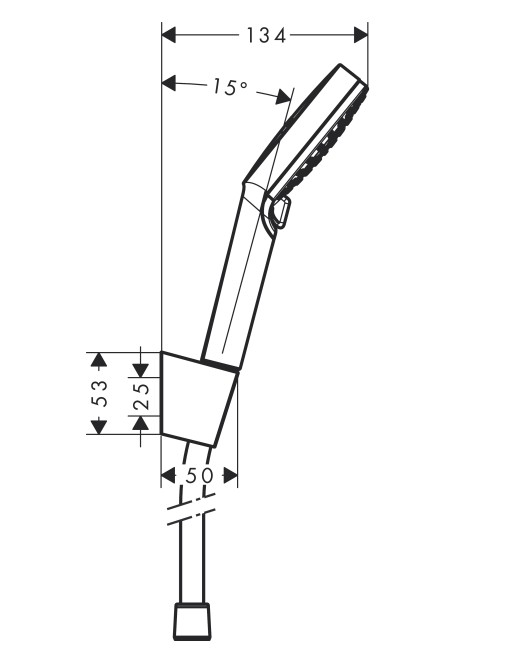 Душовий гарнітур Hansgrohe Crometta Vario (26694400)