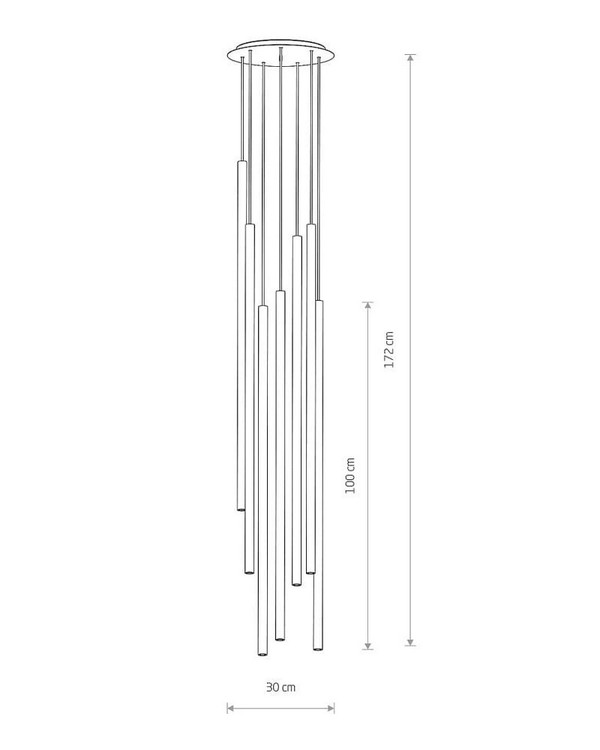   Nowodvorski Laser Solid Brass VII 100 (7668)