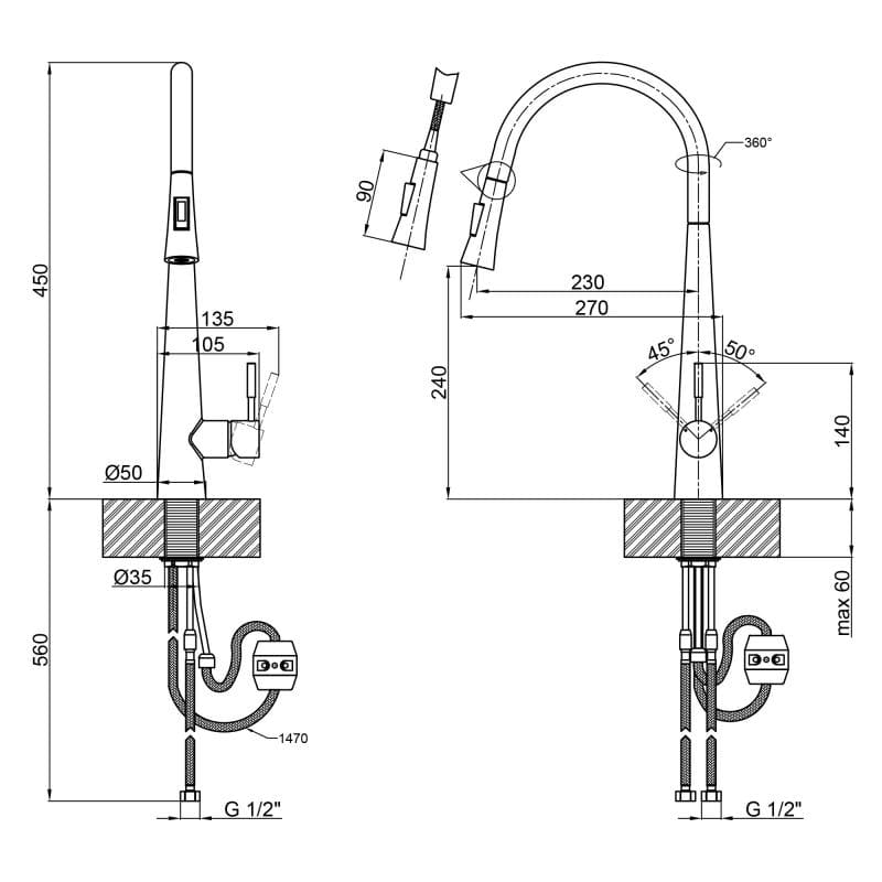       Qtap Evicka QTEVI91103UN