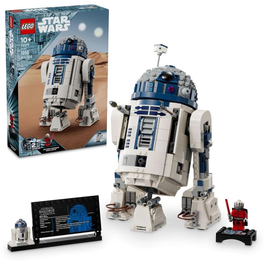 Конструктор Lego Star Wars R2-D2 1050 деталей (75379)