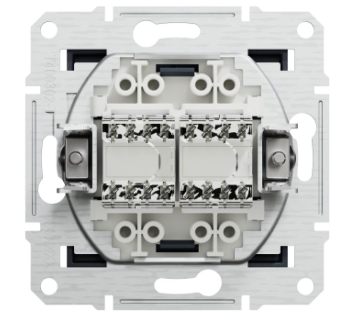 Розетка комп'ютерна Schneider Asfora EPH4400171 антрацит