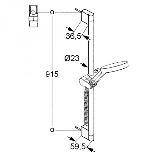   Kludi A-QA 3S 900 (657400500)