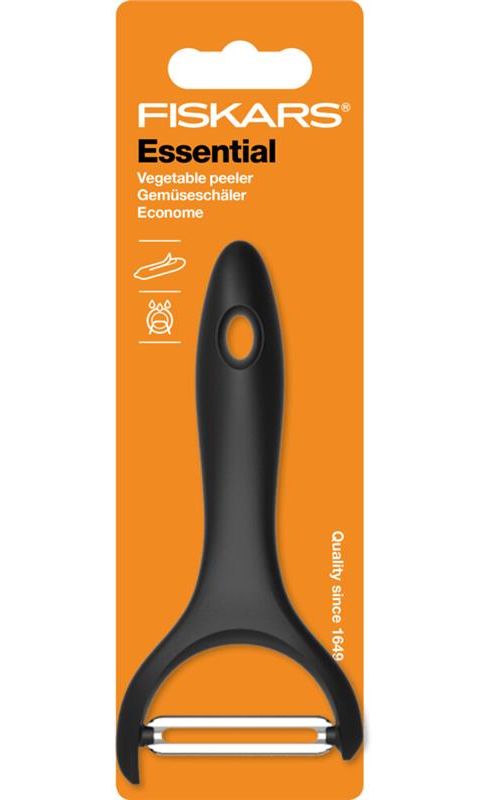 Фото нож для овощей fiskars essential 210мм (1023824)