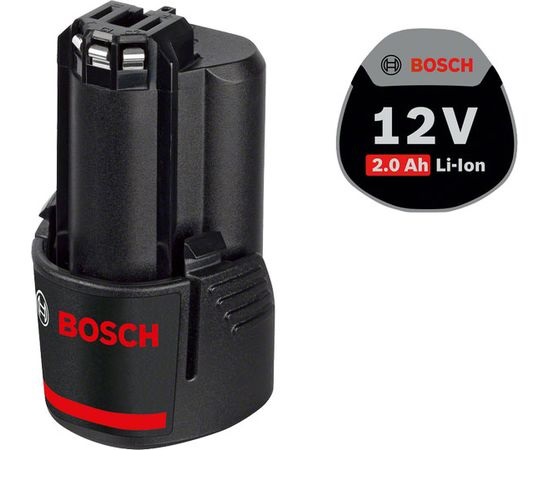 Фото - Акумулятор для інструменту Bosch Акумулятор  Li-Ion 12В 2,0Ач  (1600Z0002X)
