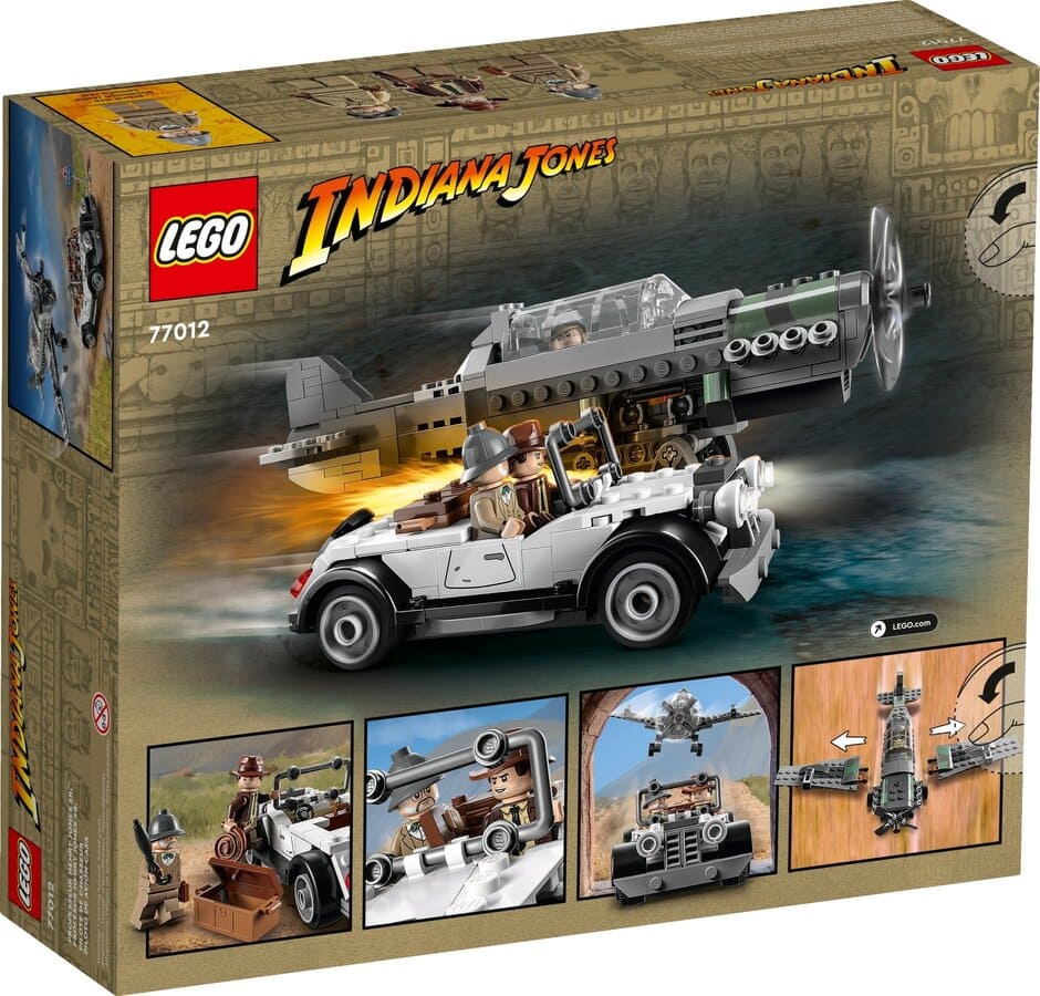 Конструктор Lego Indiana Jones Переслідування винищувача 387 деталей (77012)