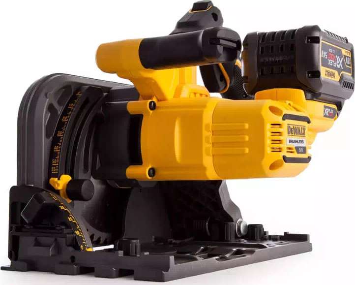 Пила дискова занурювальна акумуляторна DeWALT DCS520T2