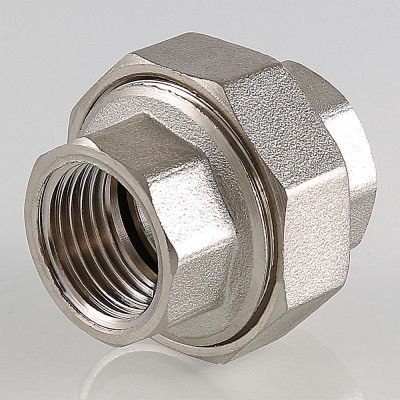 Муфта резьбовая Valtec разъемная 1/2" вн.-вн. VTr.340.N.0004