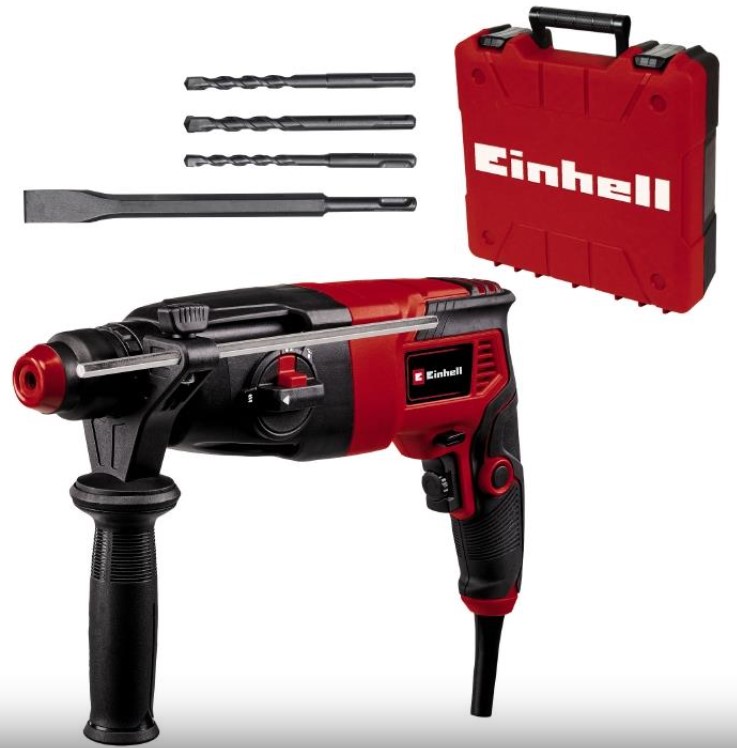 Перфоратор Einhell TC-RH 800 4F Kit SDS-plus (4257992)