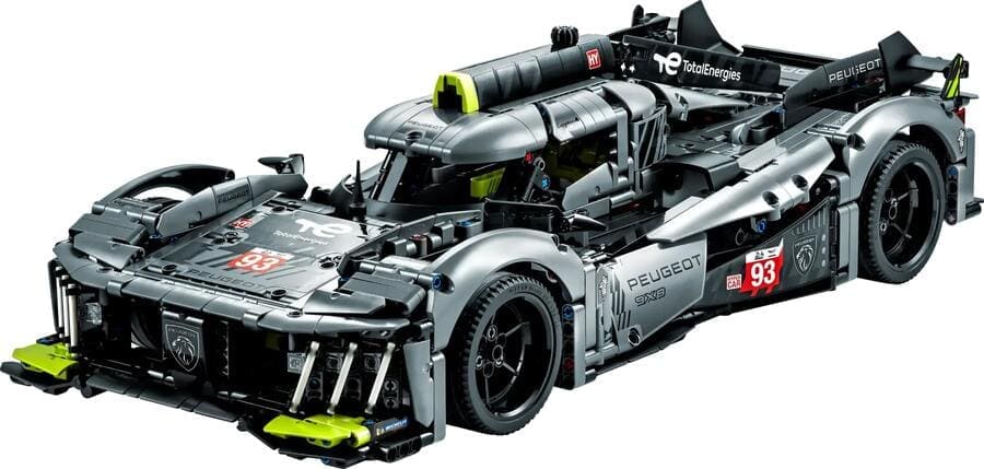 Конструктор Lego Technic Peugeot 9X8 24H Le Mans Hybrid Hypercar 1775 деталей (42156)