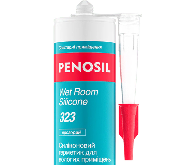 Герметик силиконовый Penosil Wet Room 323 белый санитарный 280мл (H4832)