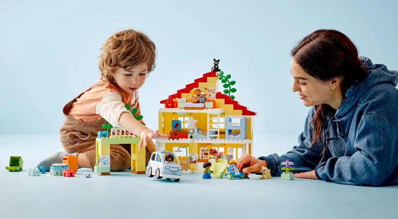 Конструктор Lego Duplo Town Семейный дом 3в1 218 деталей (10994)