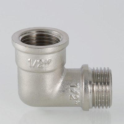 Колено (угольник) Valtec 90° 1 1/2" внутренняя-наружная резьба VTr.092.N.0008