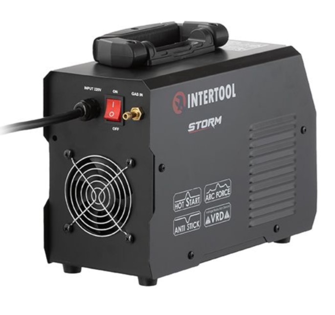 Аппарат зварювальний Intertool Storm TIG-180А WT-4020