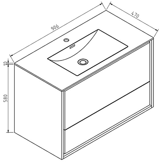    Devit Fly 90x46,7x58 (0023120W)