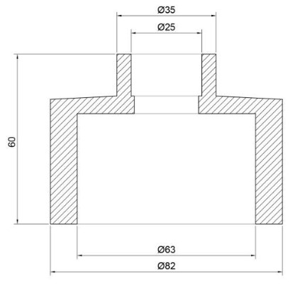 Муфта Thermo Alliance PPR 63х25мм (DSB112)