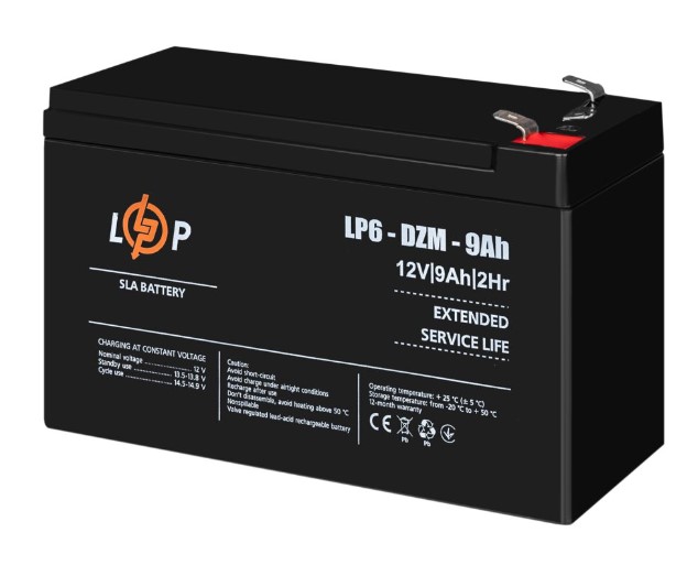  -  LogicPower LP 6-DZM-9Ah (12654)