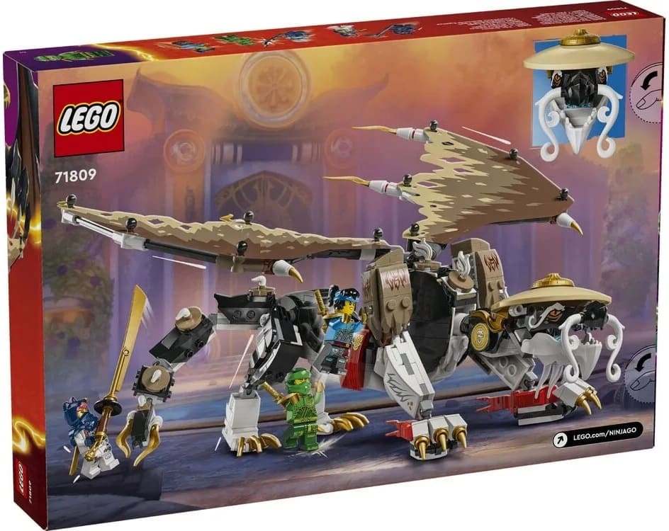 Конструктор Lego Ninjago Еґалт Повелитель Драконів 532 деталі (71809)