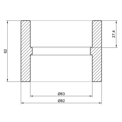 Муфта Alfa Plast PPR 63мм (APCOUP63XXX)