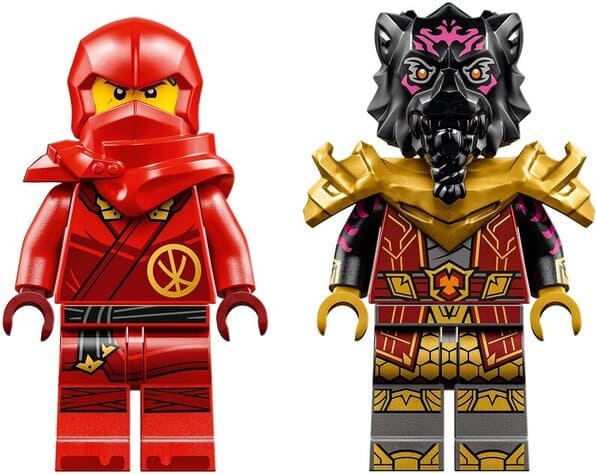 Конструктор Lego Ninjago Кай та Рас: Битва на машині та мотоциклі 103 деталі (71789)